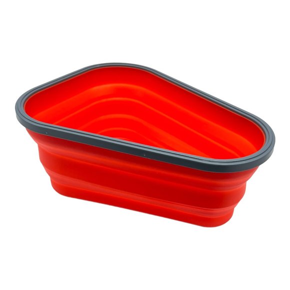 Collapsible Silicone Pizza Slice Storage Container Reusable Snap Lid Gift - Picture 14 of 16